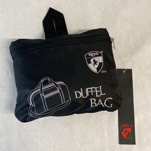 Heys Folding Travel Duffel Bag D1213 Black Foldable